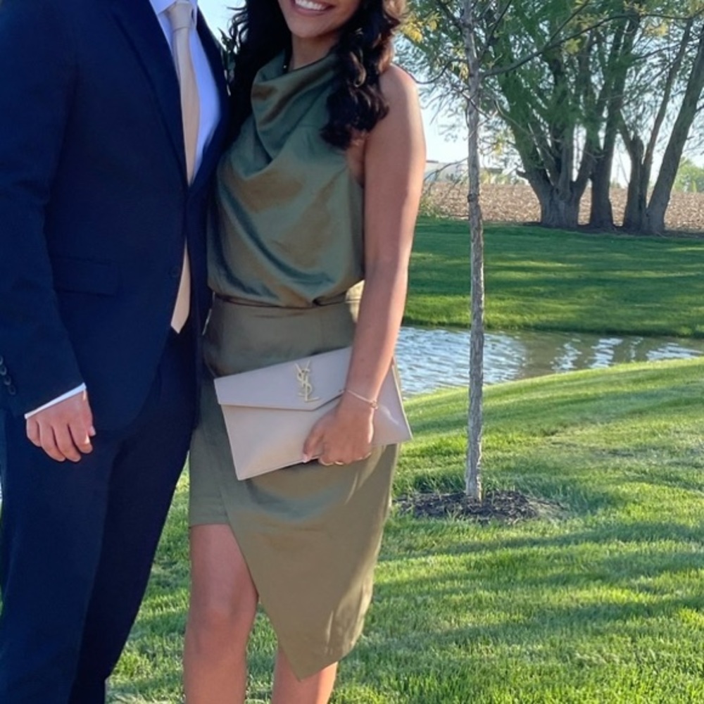 ELLIAT Camo Dress in Khaki